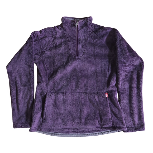 The North Face FT147 Women's Long Sleeves Fleece Pullover Size L - Picture 1 of 8